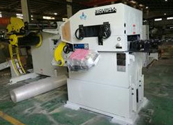 NCHW2-600A model 3 in 1 uncoiler straightener feeder ready to send to INDIA