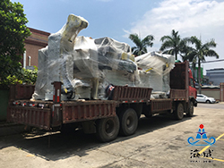 3 in 1 Decoiler Straightener Feeder Was Transported to Our Domestic Client Factory