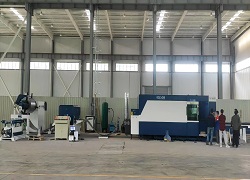 1800 Model Coil Feed Laser Cutting Line